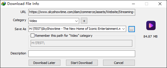 Download  SkyShowtime Videos