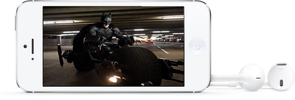 Watch DVD movies on iPhone 5