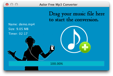To MP3 conversion finished