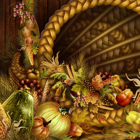 Free Thanksgiving Wallpapers for iPad: Bumper Harvest 19