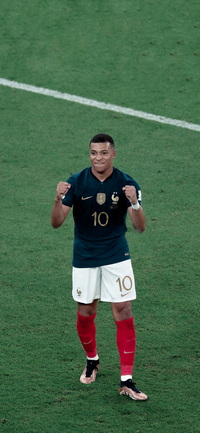Free FIFA World Cup Qatar 2022 Kylian Mbappé Wallpaper 47 for iPhone and Android