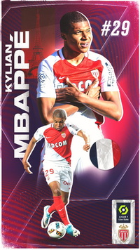 Free Kylian Mbappé Wallpaper 1 for iPhone and Android