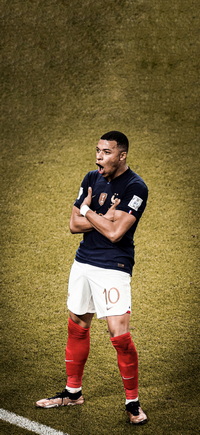 Free Kylian Mbappé Wallpaper 106 for iPhone and Android