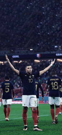 Free Kylian Mbappé Wallpaper 113 for iPhone and Android