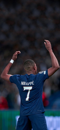 Free Kylian Mbappé Wallpaper 166 for iPhone and Android