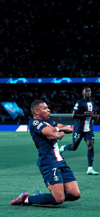 Free Kylian Mbappé Wallpaper 185 for iPhone and Android