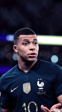 Free Kylian Mbappé Wallpaper 32 for iPhone and Android