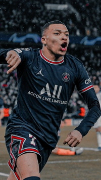 Free Kylian Mbappé Wallpaper 81 for iPhone and Android