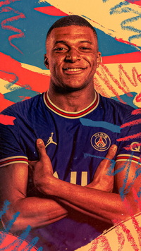 Free Kylian Mbappé Wallpaper 82 for iPhone and Android