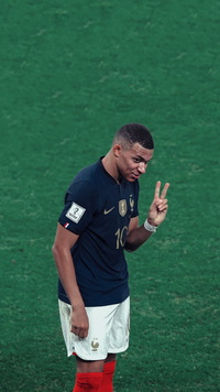 Free Kylian Mbappé Wallpaper 9 for iPhone and Android