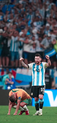 Free FIFA World Cup Qatar 2022 Argentina vs Australia Messi Wallpaper 38 for iPhone and Android