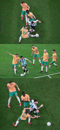 Free FIFA World Cup Qatar 2022 Argentina vs Australia Messi Wallpaper 80 for iPhone and Android