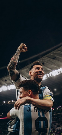 Free FIFA World Cup Qatar 2022 Argentina vs Australia Messi Wallpaper 9 for iPhone and Android