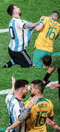 Free FIFA World Cup Qatar 2022 Argentina vs Australia Messi Wallpaper 95 for iPhone and Android