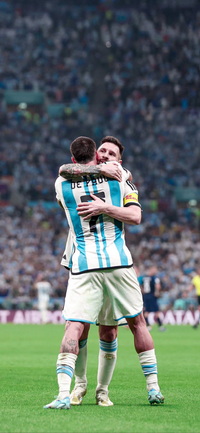 Free FIFA World Cup Qatar 2022 Argentina vs Croatia Messi Wallpaper 10 for iPhone and Android