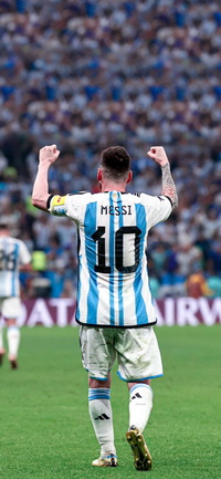 Free FIFA World Cup Qatar 2022 Argentina vs Croatia Messi Wallpaper 11 for iPhone and Android