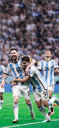 Free FIFA World Cup Qatar 2022 Argentina vs Croatia Messi Wallpaper 26 for iPhone and Android