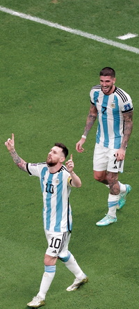 Free FIFA World Cup Qatar 2022 Argentina vs Croatia Messi Wallpaper 31 for iPhone and Android