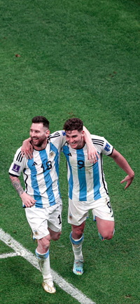 Free FIFA World Cup Qatar 2022 Argentina vs Croatia Messi Wallpaper 7 for iPhone and Android