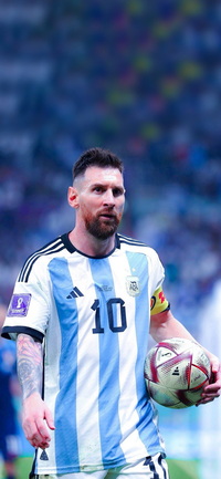 Free FIFA World Cup Qatar 2022 Argentina vs Croatia Messi Wallpaper 74 for iPhone and Android