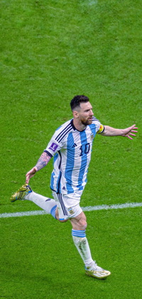 Free FIFA World Cup Qatar 2022 Argentina vs Croatia Messi Wallpaper 93 for iPhone and Android