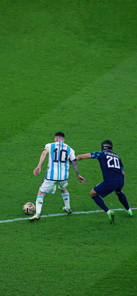 Free FIFA World Cup Qatar 2022 Argentina vs Croatia Messi Wallpaper 96 for iPhone and Android