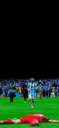 Free FIFA World Cup Qatar 2022 Argentina vs Netherlands Messi Wallpaper 1 for iPhone and Android