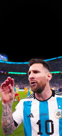 Free FIFA World Cup Qatar 2022 Argentina vs Netherlands Messi Wallpaper 3 for iPhone and Android