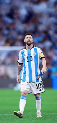 Free FIFA World Cup Qatar 2022 Argentina vs Netherlands Messi Wallpaper 6 for iPhone and Android