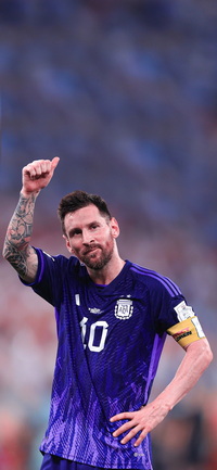 Free FIFA World Cup Qatar 2022 Argentina vs Poland Messi Wallpaper 6 for iPhone and Android