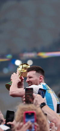Free FIFA World Cup Qatar 2022 Final Lionel Messi Wallpaper 101 for iPhone and Android
