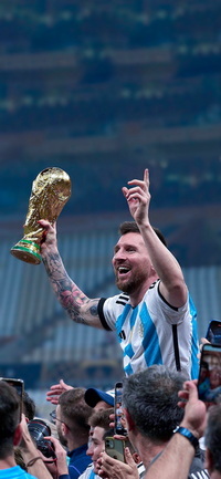 Free FIFA World Cup Qatar 2022 Final Lionel Messi Wallpaper 103 for iPhone and Android