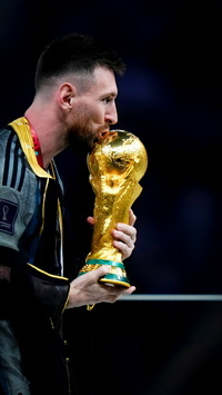 Free FIFA World Cup Qatar 2022 Final Lionel Messi Wallpaper 107 for iPhone and Android
