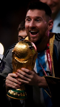 Free FIFA World Cup Qatar 2022 Final Lionel Messi Wallpaper 108 for iPhone and Android