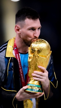 Free FIFA World Cup Qatar 2022 Final Lionel Messi Wallpaper 110 for iPhone and Android