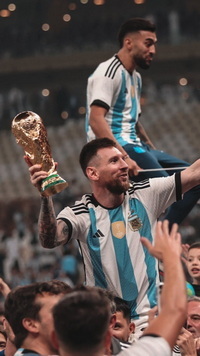 Free FIFA World Cup Qatar 2022 Final Lionel Messi Wallpaper 120 for iPhone and Android