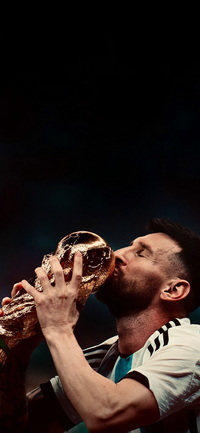 Free FIFA World Cup Qatar 2022 Final Lionel Messi Wallpaper 123 for iPhone and Android