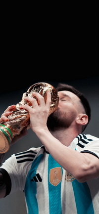 Free FIFA World Cup Qatar 2022 Final Lionel Messi Wallpaper 124 for iPhone and Android