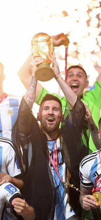 Free FIFA World Cup Qatar 2022 Final Lionel Messi Wallpaper 130 for iPhone and Android
