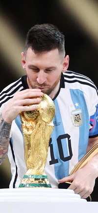 Free FIFA World Cup Qatar 2022 Final Lionel Messi Wallpaper 132 for iPhone and Android