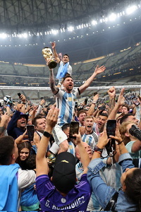 Free FIFA World Cup Qatar 2022 Final Lionel Messi Wallpaper 133 for iPhone and Android