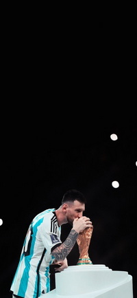 Free FIFA World Cup Qatar 2022 Final Lionel Messi Wallpaper 140 for iPhone and Android