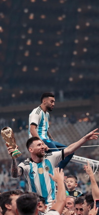 Free FIFA World Cup Qatar 2022 Final Lionel Messi Wallpaper 141 for iPhone and Android