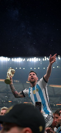 Free FIFA World Cup Qatar 2022 Final Lionel Messi Wallpaper 144 for iPhone and Android