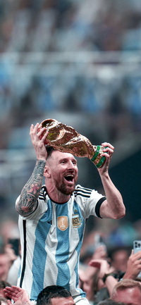 Free FIFA World Cup Qatar 2022 Final Lionel Messi Wallpaper 148 for iPhone and Android