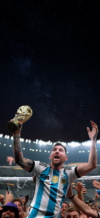 Free FIFA World Cup Qatar 2022 Final Lionel Messi Wallpaper 153 for iPhone and Android