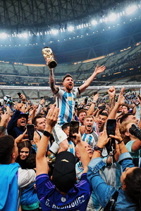 Free FIFA World Cup Qatar 2022 Final Lionel Messi Wallpaper 154 for iPhone and Android