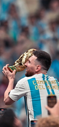 Free FIFA World Cup Qatar 2022 Final Lionel Messi Wallpaper 158 for iPhone and Android