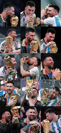Free FIFA World Cup Qatar 2022 Final Lionel Messi Wallpaper 16 for iPhone and Android