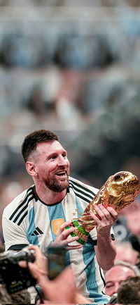 Free FIFA World Cup Qatar 2022 Final Lionel Messi Wallpaper 160 for iPhone and Android